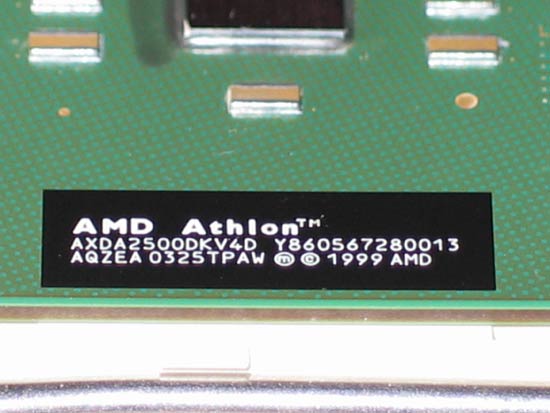 Barton 2500+ przetaktowany na 2500Mhz (12.5X200Mhz, 1.775V)